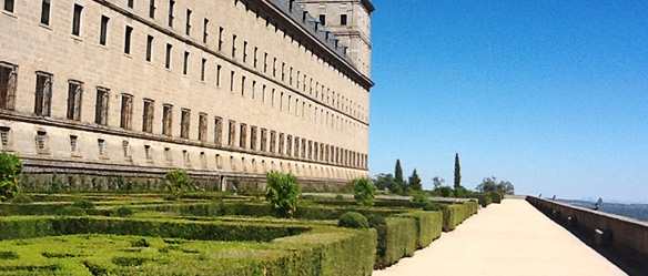 escorial-jardim Jardines de los Frailes